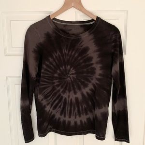 Madewell Northside Long-Sleeve Vintage Tie-Dye Tee